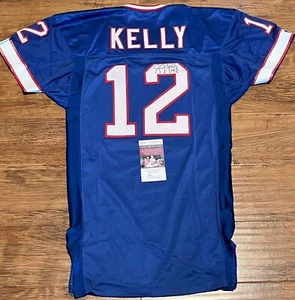 Autographed/Signed JIM KELLY Authentic Buffalo Bllls Champion Jersey JSA COA - Picture 1 of 5
