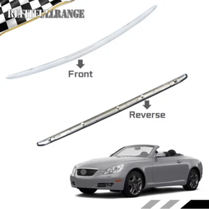 Moldura de capó delantero de plástico cromado para Lexus SC430 2002 03-2010 75770-24010 - Imagen 1 de 10