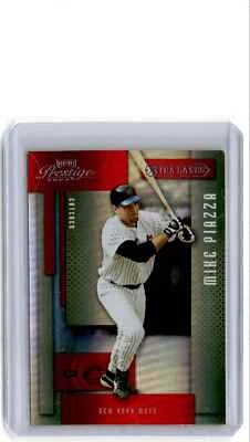 Playoff Prestige Xtra Bases 2004 Mike Piazza 25/03 New York Mets #121 Foto 1 de 2
