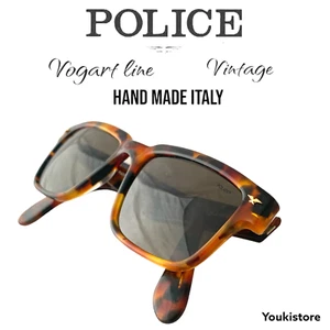 POLICE Vogart line occhiali da sole 1118 426 RARE VINTAGE 80s HAND MADE ITALY - Foto 1 di 12
