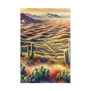 Desert Landscape Puzzle, 110-1014 Piece Jigsaw Game, Home Decor Gift, Fun [...] - Picture 1 of 4