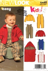 Designer Sewing Pattern New Born Baby Clothes and Sleeping Bag Romper Fleece - Picture 1 of 2