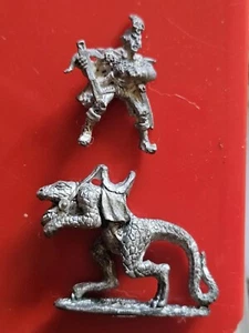 C21 Drow Rider ciudadela gw juegos Workshop Dark Elves & Cold One montado - Imagen 1 de 1