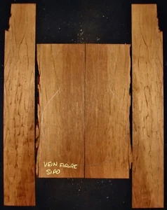 Guitar Luthier Tonewood VEIN FIGURED SIPO Acoustic backs sides SET - Picture 1 of 3