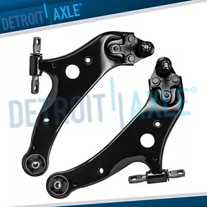 Front Lower Control Arms w/Ball Joints for Lexus RX350 RX450h Toyota Highlander - Picture 1 of 8