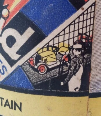 Vintage Anqitue Larcoloid Advertising Paint Can Tin Early Automobile Old Gas Oil - Image 1 of 4