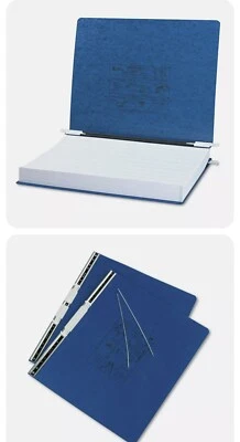 Cubiertas Presstex para carpeta de datos ACCO con ganchos opcionales 11x8-1/2 azul oscuro 54123 Foto 1 de 4