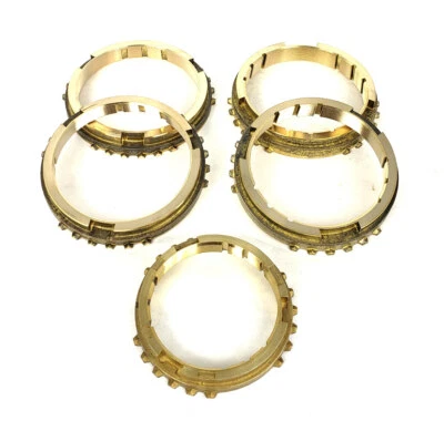 Ford GM Jeep Borg Warner T5 Non World Class Brass Synchronizer Ring Kit, SRK107 - Image 1 of 2
