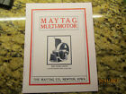 MAYTAG Multi-Motor Engine Catalog, Little Pigmy-Giant Engine Information sheets
