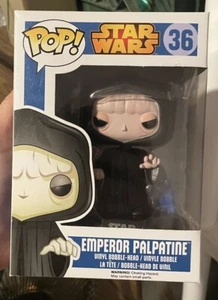 Funko POP! Disney Star Wars Emperor Palpatine #36 Bobblehead Figure Vaulted - Picture 1 of 6