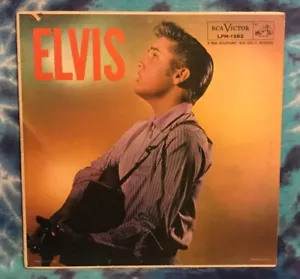 Elvis Presley LP Elvis SELF TITLED 1956 AD BACK Rare RCA Victor LPM-1382 - Picture 1 of 10