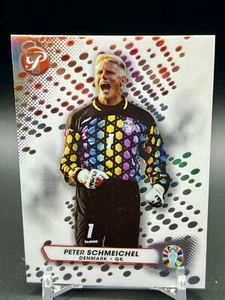 2023 Topps Pristine Road to UEFA Euro 2024 - #30 Peter Schmeichel Refractor - Picture 1 of 2