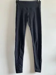 Lululemon Wunder Under Mid Rise Dark Grey Full Length Leggings Size 6 - Picture 1 of 10