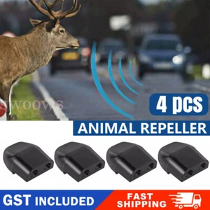 2 PAIR (4PCS) Hidden SONIC ANIMAL REPELLER SHOO WHISTLE ROO KANGAROO 4WD CAR - Picture 1 of 10