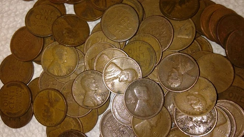 1920-1929 PDS Twenties Dated Lincoln Wheat Cent Penny Roll Cover