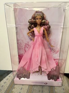 NRFB Beautiful Barbie Crystal Fantasy Collection Rose Quartz Doll with Shipper - Picture 1 of 18