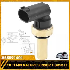 FOR VAUXHALL ASTRA CORSA D INSIGNIA ENGINE COOLANT RADIATOR TEMPERATURE SENSOR - Picture 1 of 8