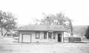 0BB926 NEGATIVE/RP 1973 MAINE CENTRAL RAILROAD DEPOT GILMAN VT - Picture 1 of 1