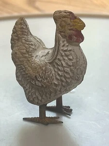 FIGURA DE POLLO COMPOSICIÓN PUTZ VINTAGE 2" DE ALTO - Imagen 1 de 6