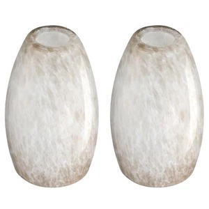 4.7 Inch Oval Art Glass Lamp Replacement Pendant Lamp Shade,Ceiling Fan Chand... - Picture 1 of 5