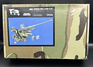 Verlinden Productions 1/16 German WWII 3.7cm Flak resin kit 1031 UNUSED - Picture 1 of 2
