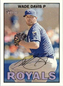 2016 Topps Heritage #293 Wade Davis - NM - Picture 1 of 2