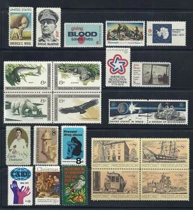 US, 1971 Year set, 23 stamps,  MNH - Picture 1 of 1