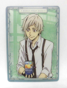 Bungo Stray Dogs plastic card Nakajima Atsushi BSD3-01