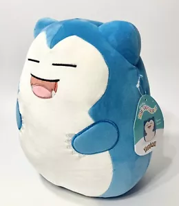 Pokemon Snorlax Squishmallow Plush BRAND NEW 10" Inch Kellytoy NWT Squishmallows - Picture 1 of 5