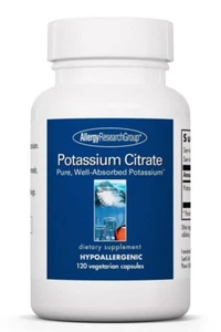 Potassium Citrate 120 Veg Caps Allergy Research Group - Picture 1 of 3