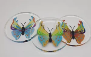 Resin Butterfly Coaster (Set of 2) - Picture 1 of 5