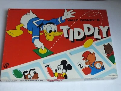 Rare Vintage - Ancien JEU de PUCES -- Walt Disney -- TIDDLY -- Ed CARLIT   1966 - Photo 1/4