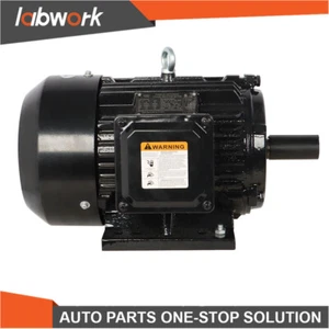 Labwork 5 HP 3 Phase Electric Motor 1800 RPM 184T Frame TEFC 230Volt / 460 Volt - Picture 1 of 24