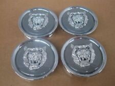 Jaguar Grey Wheel Badge Emblem Center Hub Cap Set Of 4 MNA6249GA Fits 1988-2012