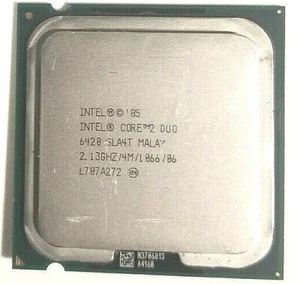 2.133 GHz INTEL CORE 2 DUO E6420 4M/1066MHz SOCKET 775 SLA4T CPU - Picture 1 of 2