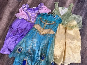 Disney Princess Dresses Lot Size Large 8/10 - Picture 1 of 5