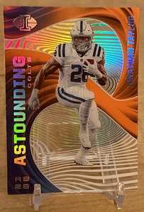 2020 Panini Illusions Astounding RC Jonathan Taylor #A10 Wisconsin/Colts - Picture 1 of 10