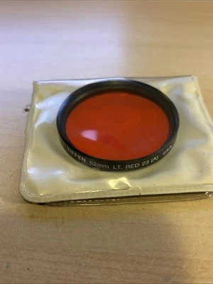 Tiffen Red 23A (52R23A) 52 mm Filter - Image 1 of 4