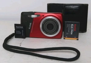 Kodak Digital Camera EasyShare M531 14.0MP Red - Tested And Working - Picture 1 of 5