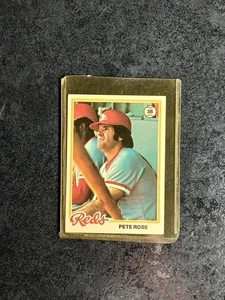 VTG 1978 Topps - PETE ROSE -#20 Cincinnati Reds Baseball Card EX-NM - Picture 1 of 12