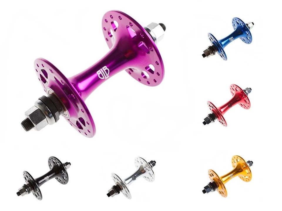 BLB Fahrrad Nabe Vorderrad Eloxiert Single Speed Fixy Fixed Gear Custom - Bild 1 von 1