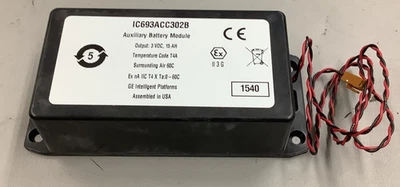 GE Intelligent Platforms IC693ACC302B Auxiliary Battery Module (B647) - Image 1 of 4