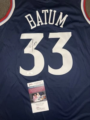 Nicolas Batum signed auto LOS ANGELES CLIPPERS Jersey w/ COA JSA CD77131 - Image 1 of 3