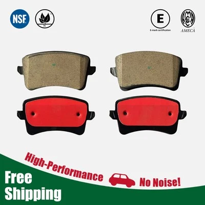 Rear Performance Ceramic Brake Pads for Audi A4 2009-2016&A4 Quattro 2009-2016 - Image 1 of 4