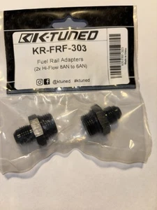 K-TUNED FUEL RAIL ADAPTER (HI-FLOW 8AN TO 6AN) KR-FRF-303 - Foto 1 di 1