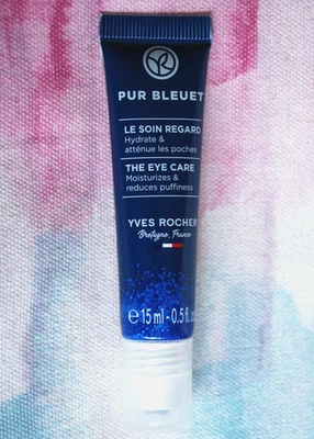 YVES ROCHER AUTUMN OFFER!! PUR BLEUET CORNFLOWER The Eye Care D/N 15ml BN! - Image 1 of 3