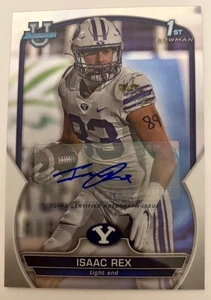 2023 Bowman Chrome U Isaac Rex Refractor Auto /499 RC BYU - Picture 1 of 2