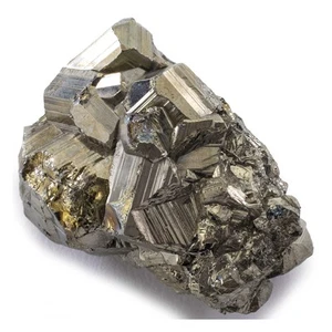 KALIFANO Natural Pyrite Cluster - High Energy Iron Piedra Pirita from Peru wi... - Picture 1 of 6
