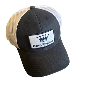 Royal Highnies Trucker Hat Navy White Mesh Snapback Cap Badge Logo Unisex - Picture 1 of 4