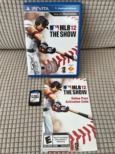 PS Vita MLB 12 The Show Sony PlayStation Game NTSC R1 Ver. Major League Baseball - Picture 1 of 24